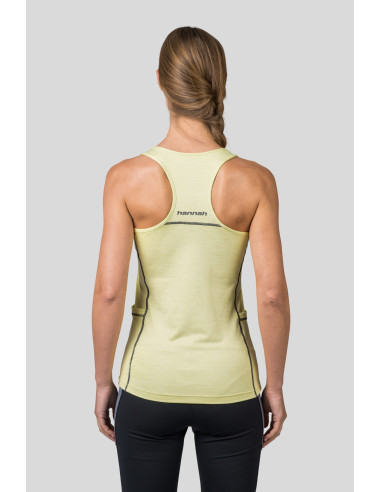 Ladies singlet RINA sunny lime mel