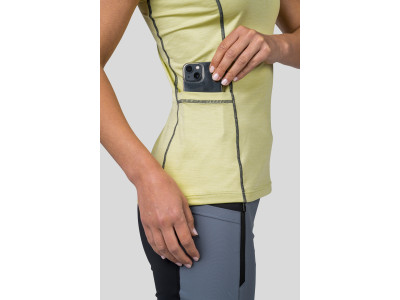 Ladies singlet RINA sunny lime mel