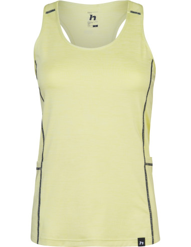 Ladies singlet RINA sunny lime mel