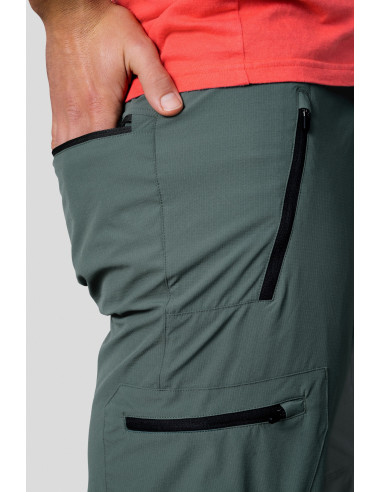 Mens trekking pants ROWDY dark forest II