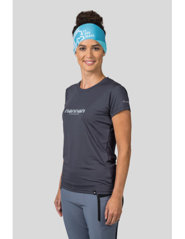 Ladies trekking short sleeve T-shirt SAFFI II india ink