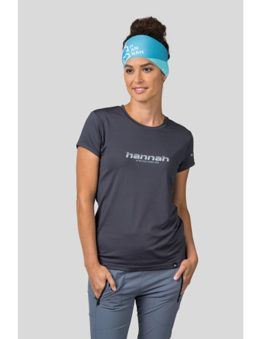 Ladies trekking short sleeve T-shirt SAFFI II india ink