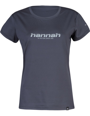 Ladies trekking short sleeve T-shirt SAFFI II india ink