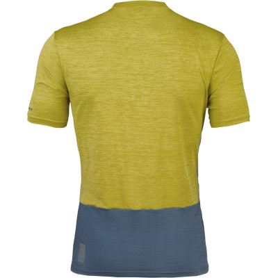 Mens cycling short sleeve T-shirt SANVI citronelle mel / india ink mel 2