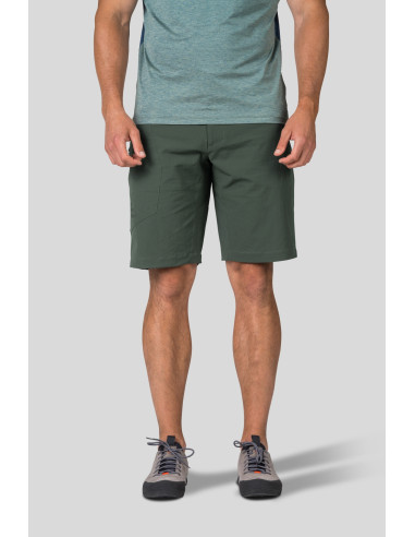 Mens active leisure shorts SAVELY dark forest