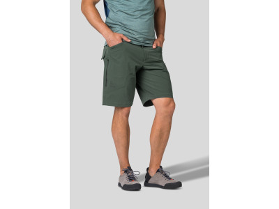Mens active leisure shorts SAVELY dark forest