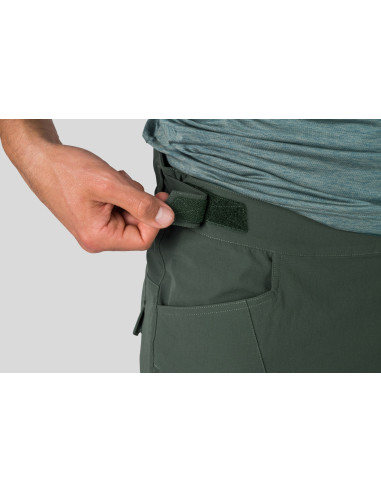 Mens active leisure shorts SAVELY dark forest