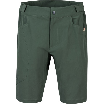 Mens active leisure shorts SAVELY dark forest