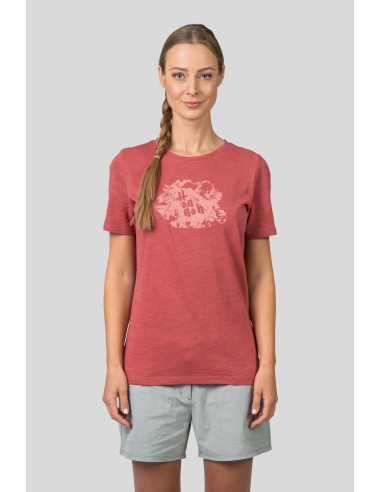 Ladies short sleeve T-shirt SELIA canyon rose