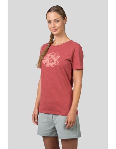 Ladies short sleeve T-shirt SELIA canyon rose