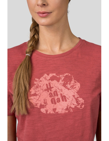 Ladies short sleeve T-shirt SELIA canyon rose