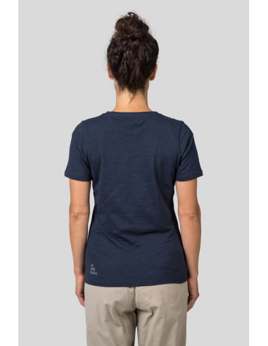 Ladies short sleeve T-shirt SELIA india ink