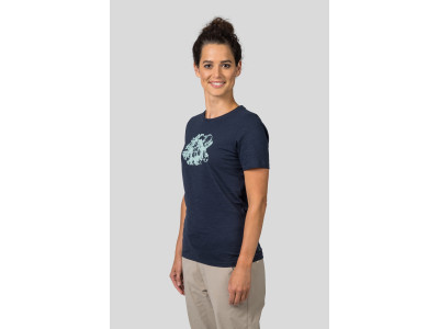 Ladies short sleeve T-shirt SELIA india ink