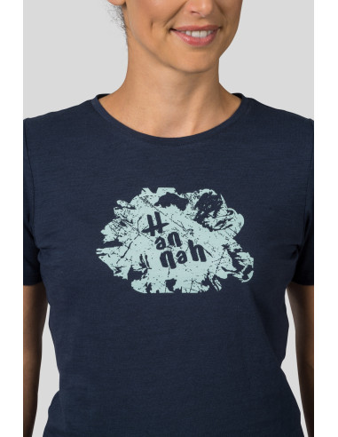 Ladies short sleeve T-shirt SELIA india ink