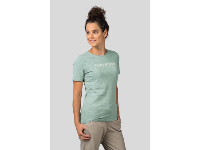 Ladies short sleeve T-shirt SELIA smoke green