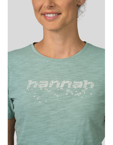 Ladies short sleeve T-shirt SELIA smoke green