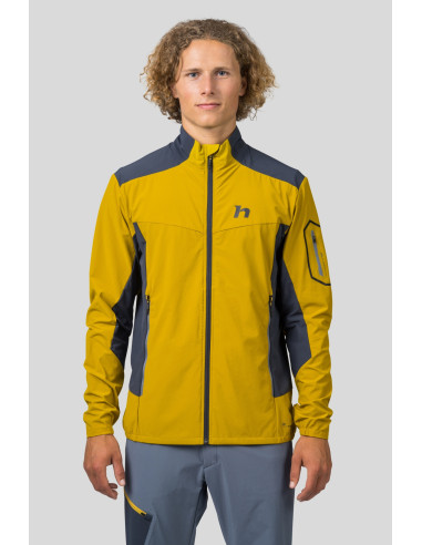 Mens jacket SEUMAS II golden palm / india ink