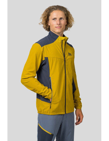 Mens jacket SEUMAS II golden palm / india ink