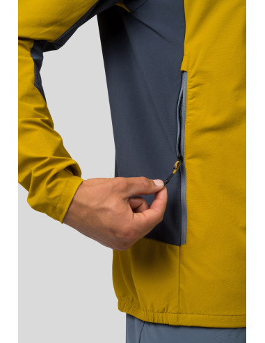 Mens jacket SEUMAS II golden palm / india ink