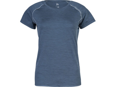 Ladies running short sleeve T-shirt SHELLY II india ink mel