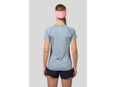 Ladies running short sleeve T-shirt SHELLY II pearl blue mel