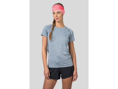 Ladies running short sleeve T-shirt SHELLY II pearl blue mel