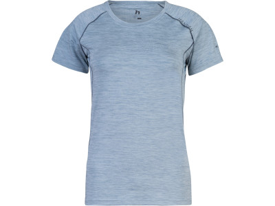 Ladies running short sleeve T-shirt SHELLY II pearl blue mel