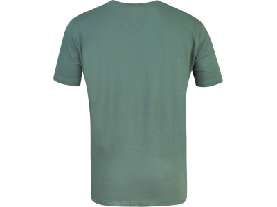 Mens leisure time short sleeve T-shirt SKATCH dark forest