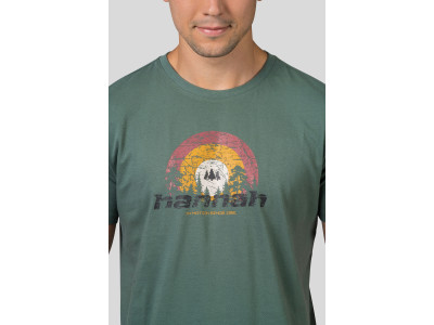 Mens leisure time short sleeve T-shirt SKATCH dark forest