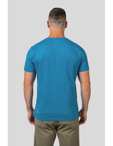 Mens leisure time short sleeve T-shirt SKATCH faience