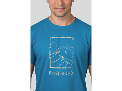 Mens leisure time short sleeve T-shirt SKATCH faience