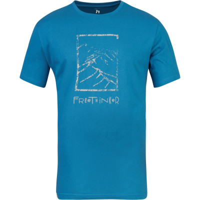 Mens leisure time short sleeve T-shirt SKATCH faience