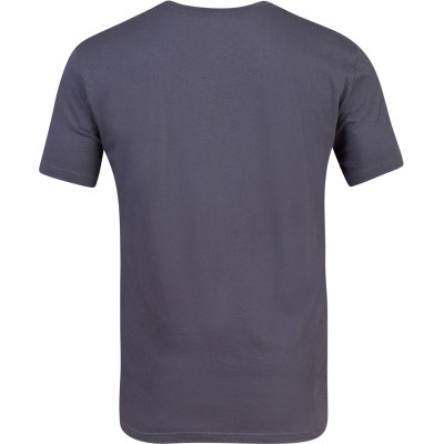 Mens leisure time short sleeve T-shirt SKATCH magnet (blue) 2