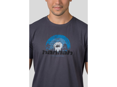 Mens leisure time short sleeve T-shirt SKATCH magnet (blue)