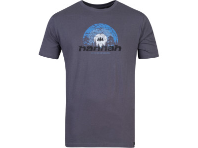 Mens leisure time short sleeve T-shirt SKATCH magnet (blue)