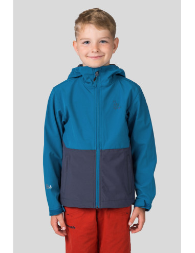 Kids hiking jacket WAT JR faience / india ink