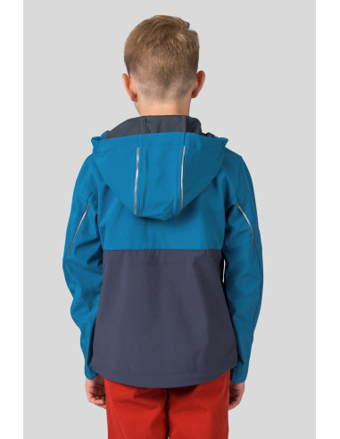Kids hiking jacket WAT JR faience / india ink