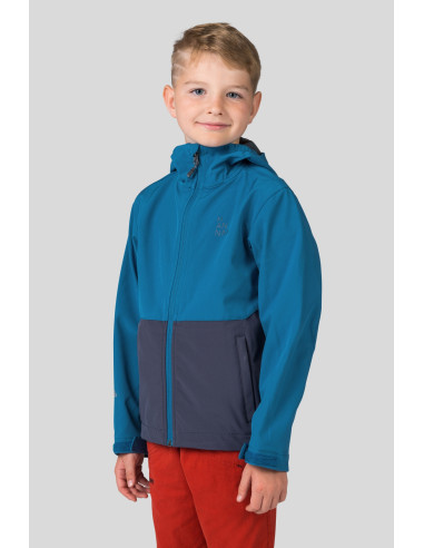 Kids hiking jacket WAT JR faience / india ink