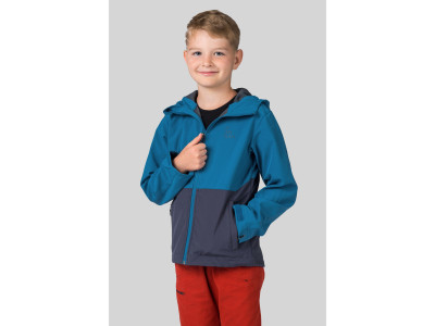 Kids hiking jacket WAT JR faience / india ink