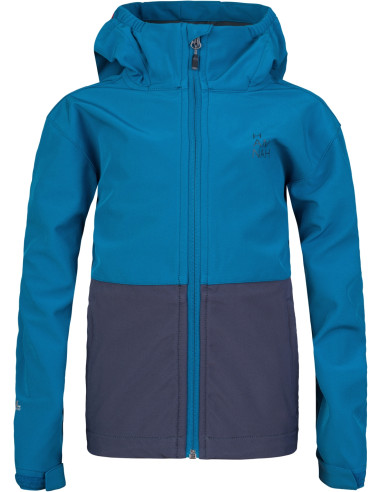 Kids hiking jacket WAT JR faience / india ink