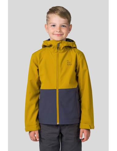 Kids hiking jacket WAT JR golden palm / india ink
