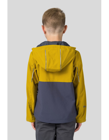 Kids hiking jacket WAT JR golden palm / india ink