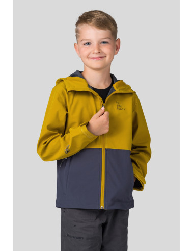 Kids hiking jacket WAT JR golden palm / india ink