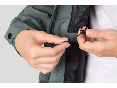 Sieviešu ceļojumu jaka ZAFRINA balzāma zaļš II