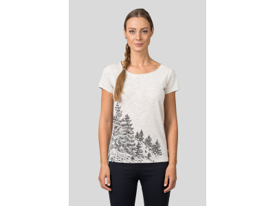 Ladies leisure time short sleeve T-shirt ZOEY light gray