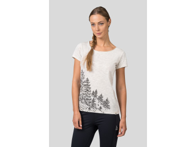 Ladies leisure time short sleeve T-shirt ZOEY light gray