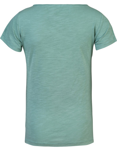 Ladies leisure time short sleeve T-shirt ZOEY smoke green