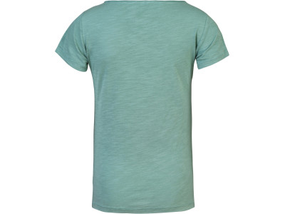 Ladies leisure time short sleeve T-shirt ZOEY smoke green