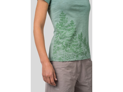 Ladies leisure time short sleeve T-shirt ZOEY smoke green