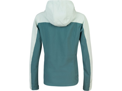 Ladies leisure time jacket ZURY LITE bok choy / dark forest